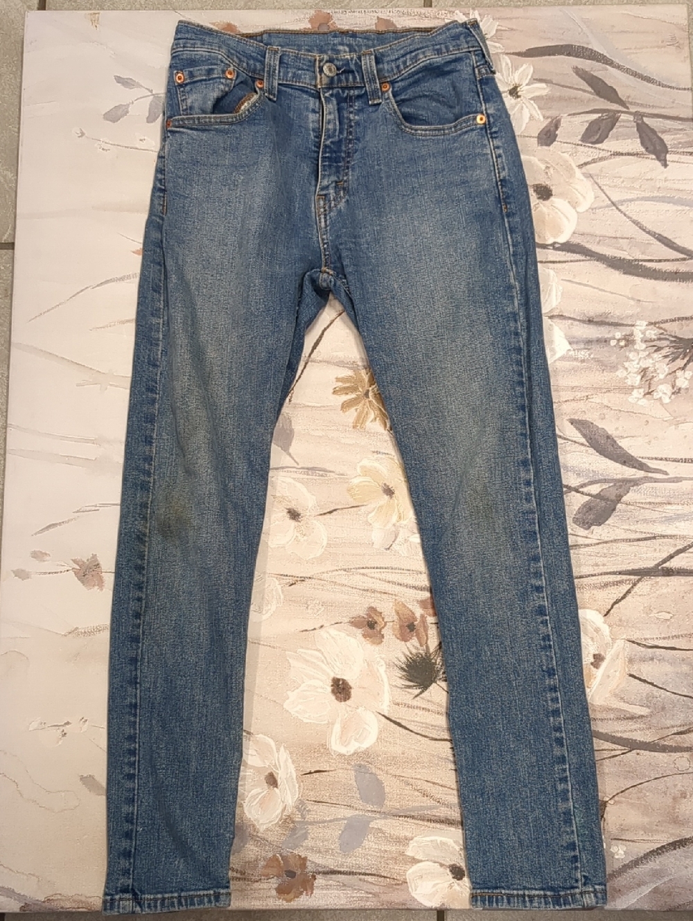 Levi's blue denim jeans